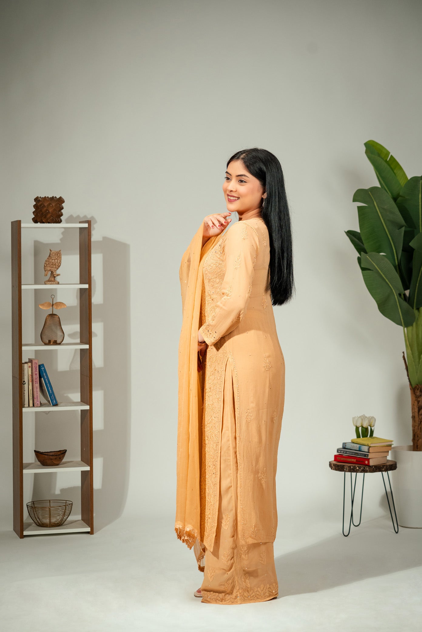 Zehra Mukaish Suit Set