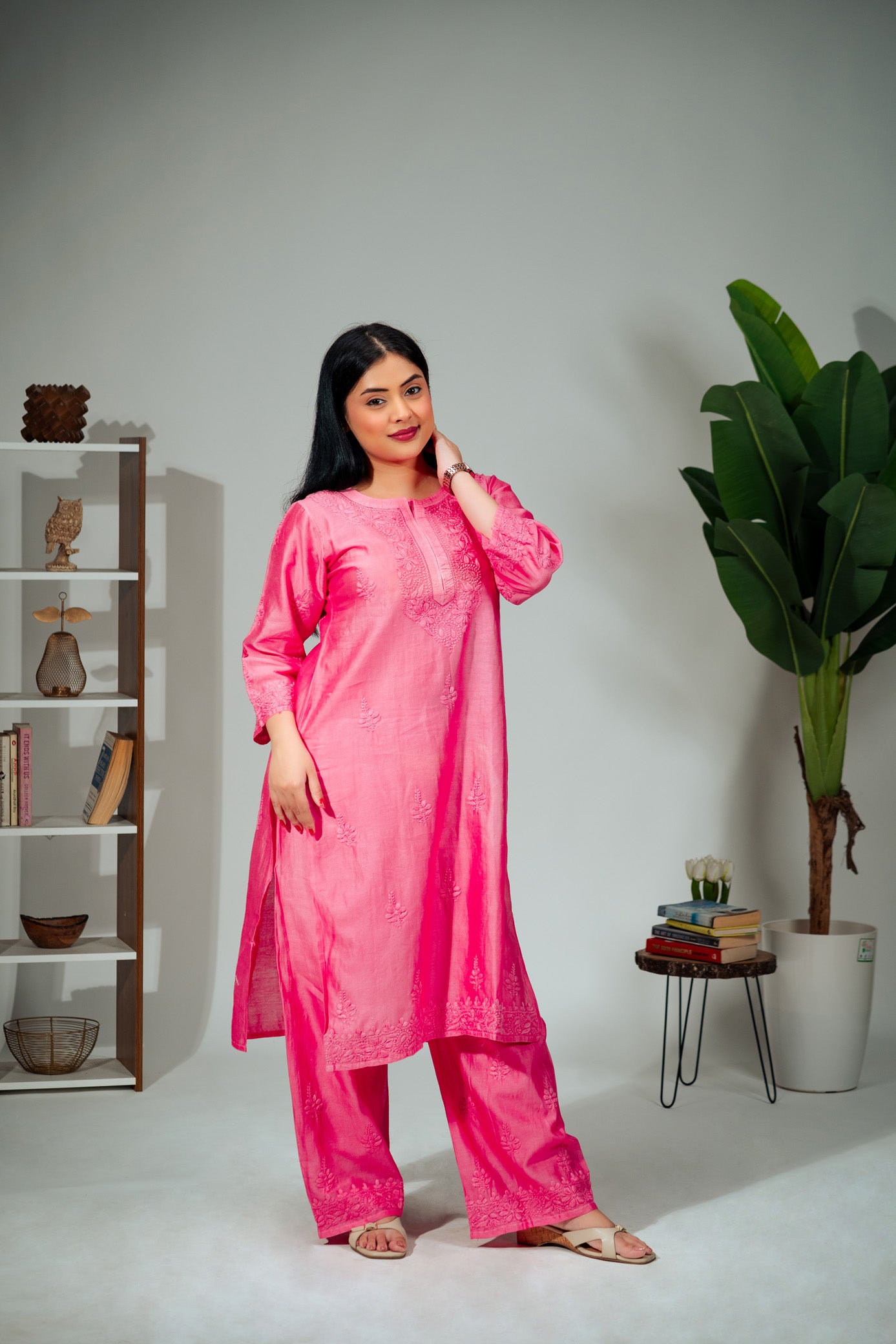 Liora Chanderi Set