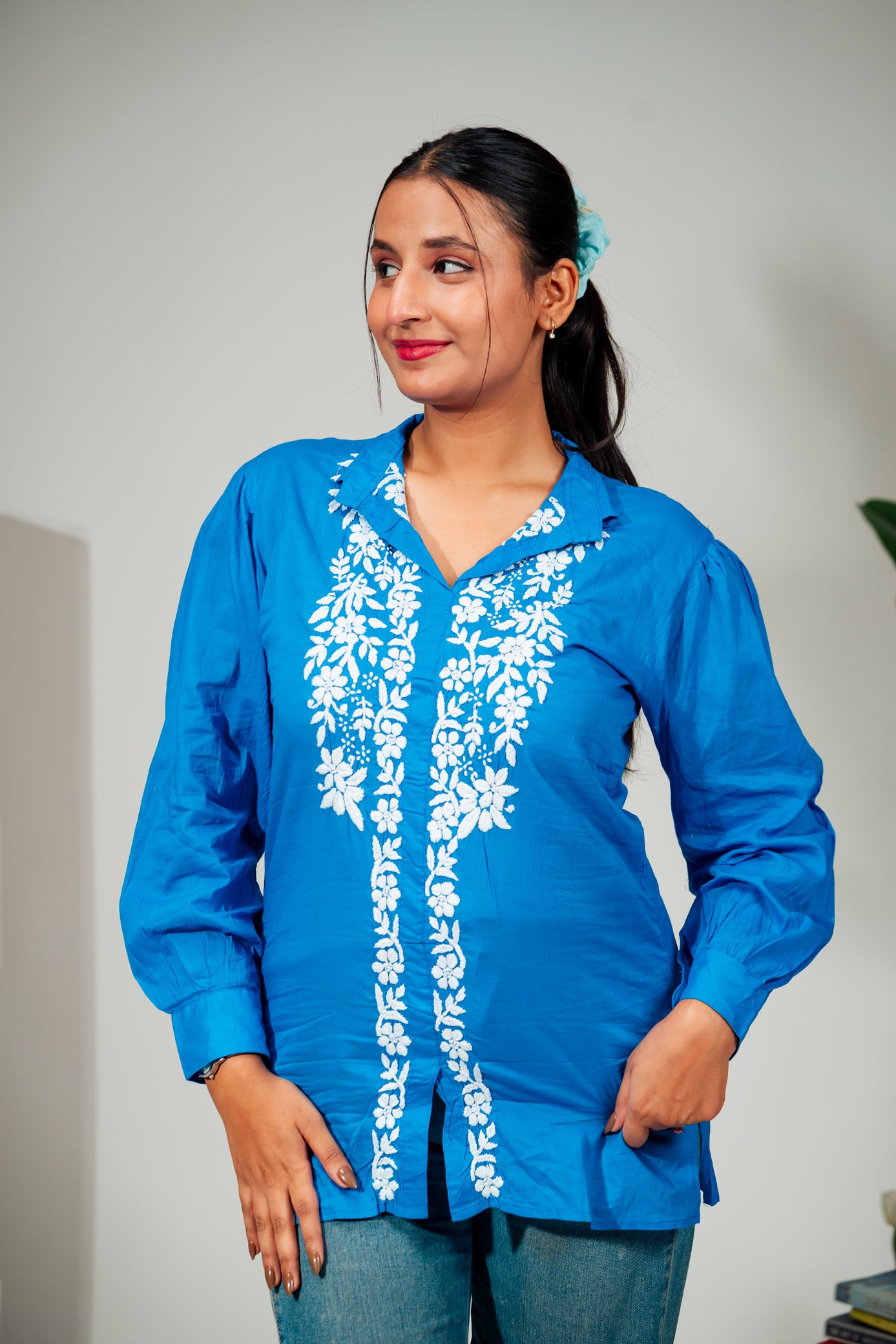 Naaz Mulmul Shirt