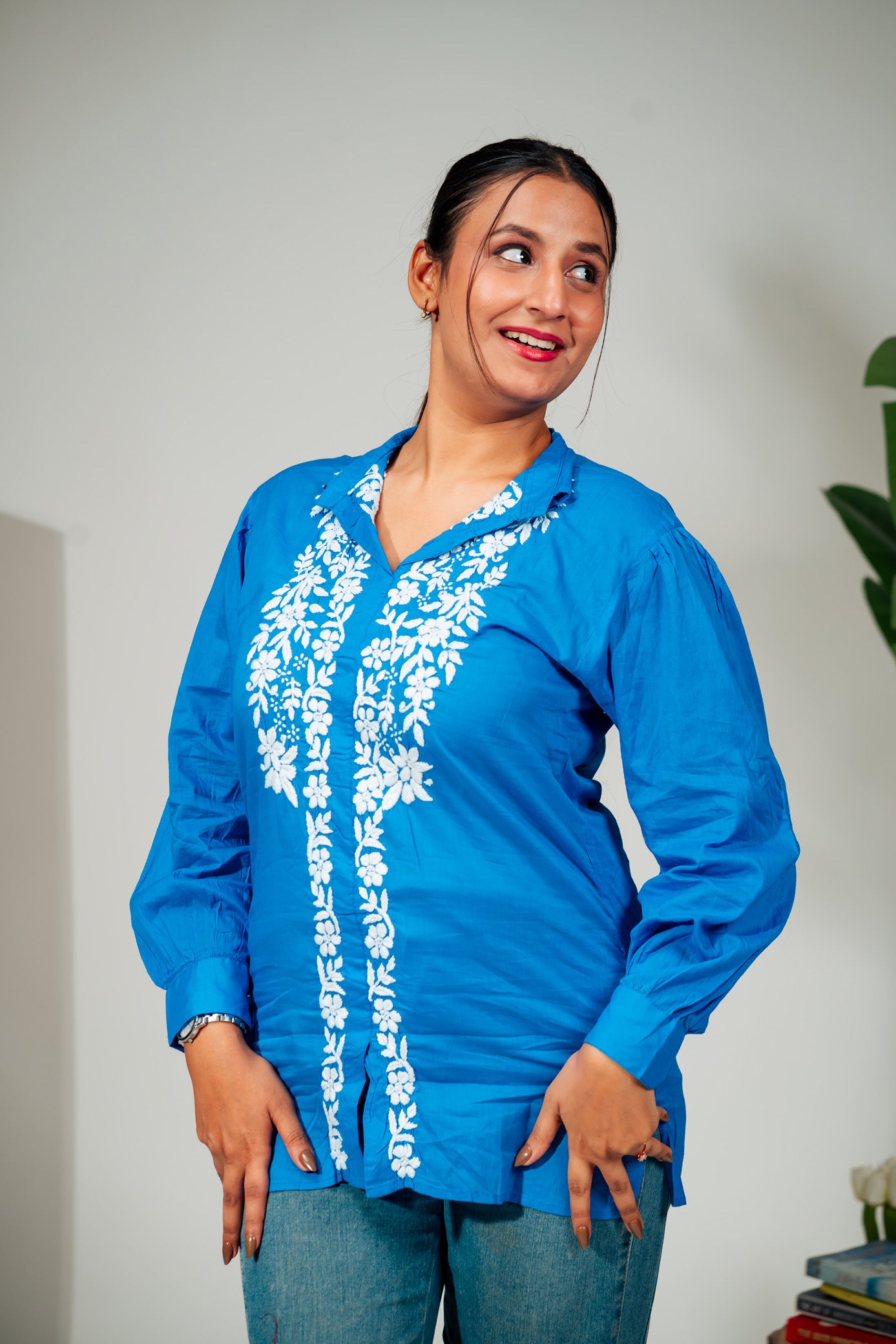 Naaz Mulmul Shirt