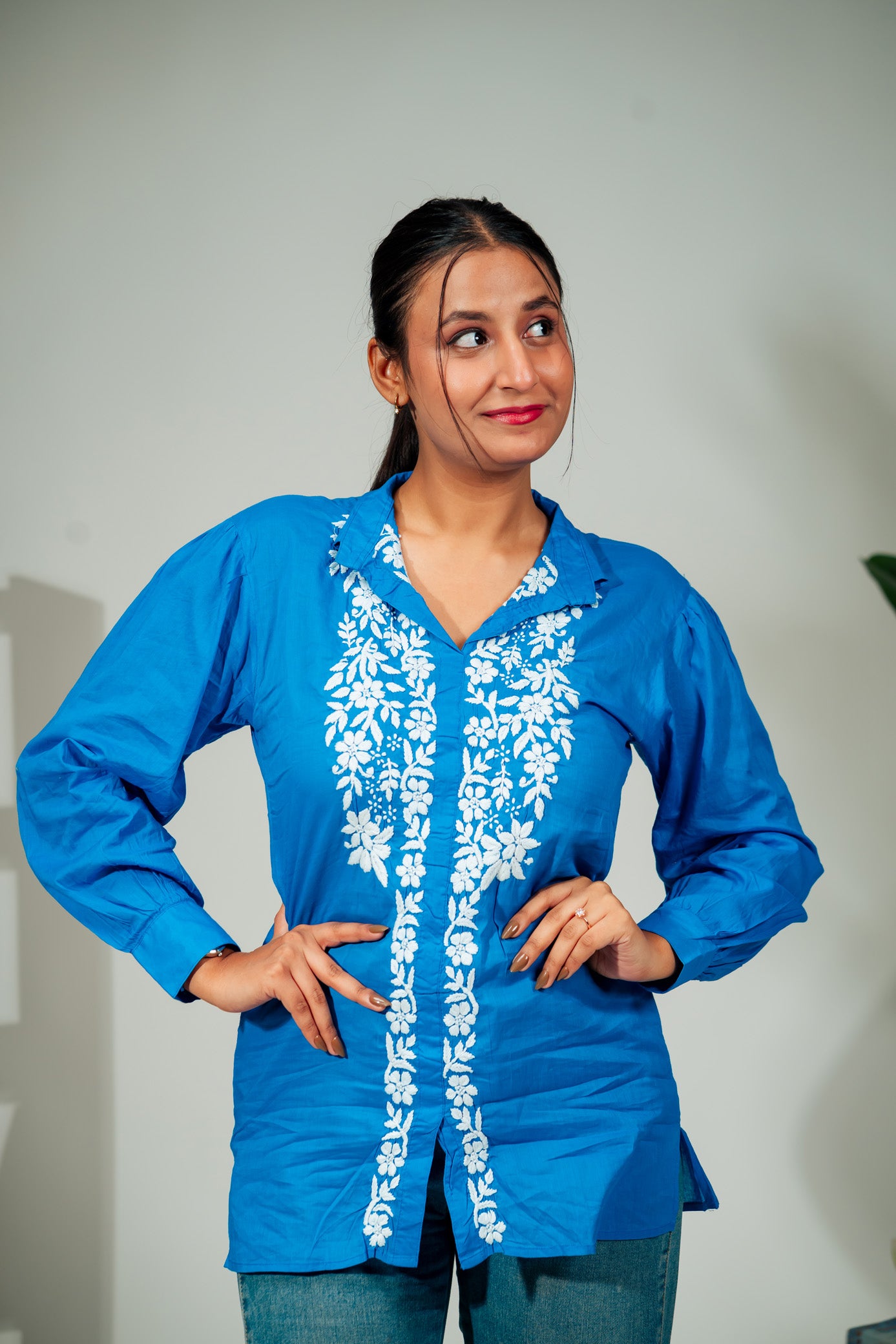 Naaz Mulmul Shirt