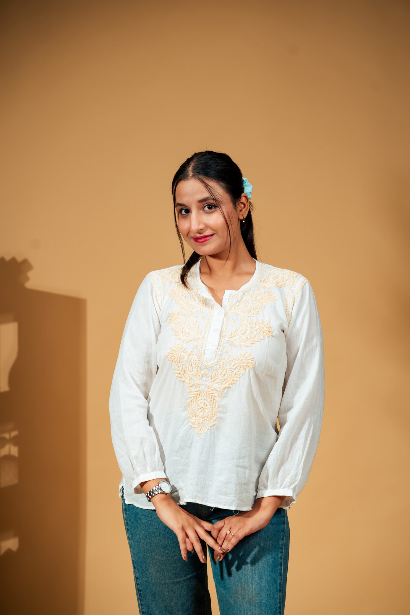 Ruh Mulmul Short Top