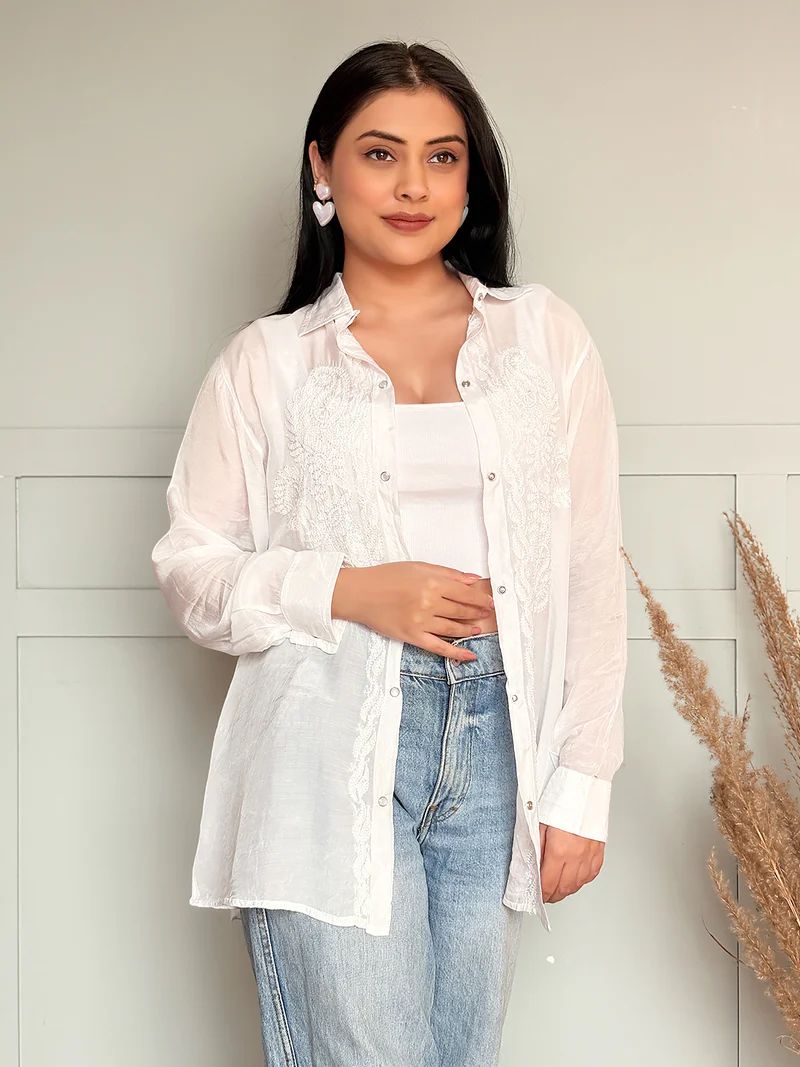 White Muslin Shirt