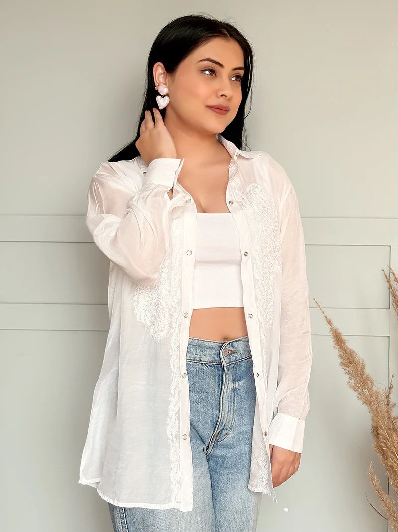 White Muslin Shirt