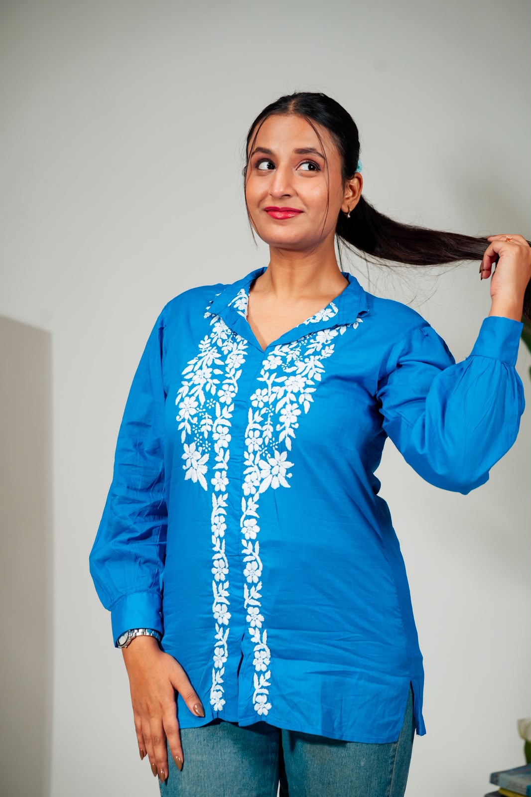Naaz Mulmul Shirt