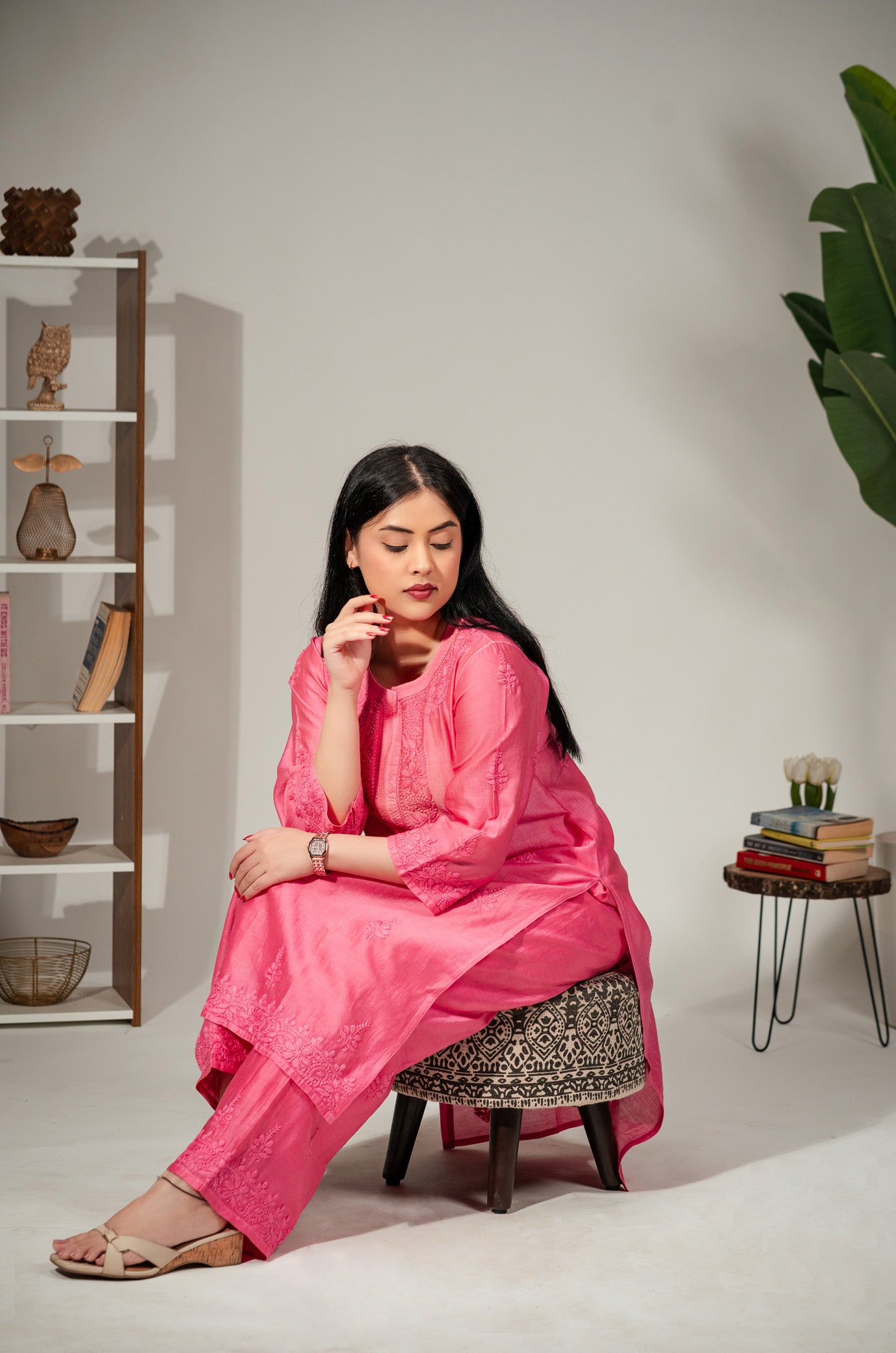 Liora Chanderi Set